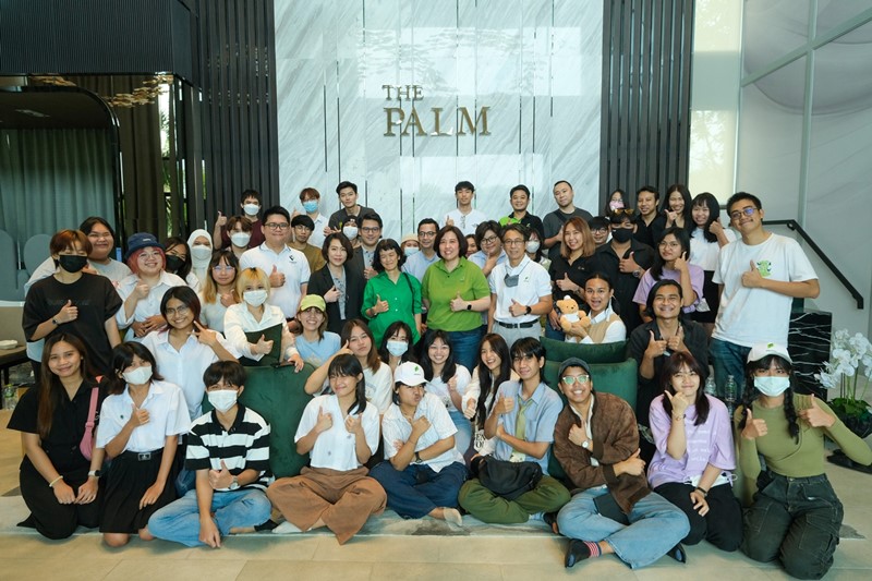 พฤกษา ต้อนรับนิสิต ม.เกษตรศาสตร์ ศึกษาดูงานการออกแบบโครงการที่อยู่อาศัย และศูนย์ดูแลฟื้นฟูสุขภาพ "วิมุต เวลเนส" ย่านพฤกษาอเวนิว บางนา-วงแหวน