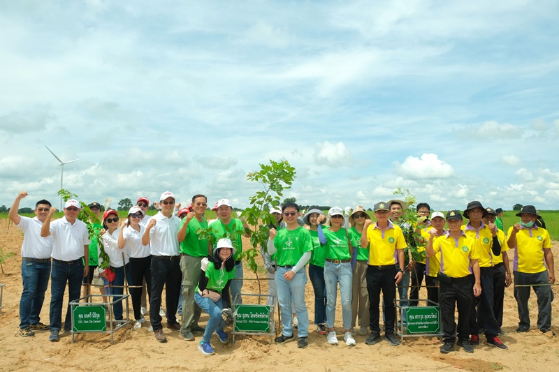 “พฤกษา” พลิกฟื้นผืนป่า 1 แสนต้น ในโครงการ “ร่วมปลูกป่าเพื่อฟื้นฟูระบบนิเวศน์” สร้างสรรค์สังคม “อยู่ดี มีสุข” สานต่อแนวคิด ESG