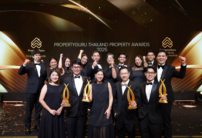 “พฤกษา” ท็อปฟอร์มต่อเนื่อง คว้ารางวัลใหญ่ “Best Wellness Developer” พร้อมอีก 3 รางวัลสำคัญ จากเวทีระดับสากล “PropertyGuru Thailand Property Awards 2025” ตอกย้ำจุดแข็งผสานความแข็งแกร่งธุรกิจในเครือ เพื่อการอยู่อาศัยที่อยู่ดีทั้งชีวิต