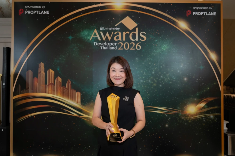 “พฤกษา” คว้ารางวัล “Best Wellness Developer” ตอกย้ำมาตรฐานใหม่ ผสาน “สุขภาพ” เข้ากับการอยู่อาศัย