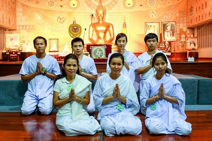 Pruksa participates in Dhamma Meditation for Mindfulness activity