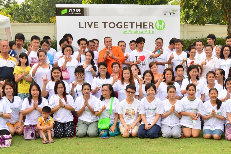 Pruksa Real Estate organized “LIVE TOGETHER by Pruksa Ville” activity