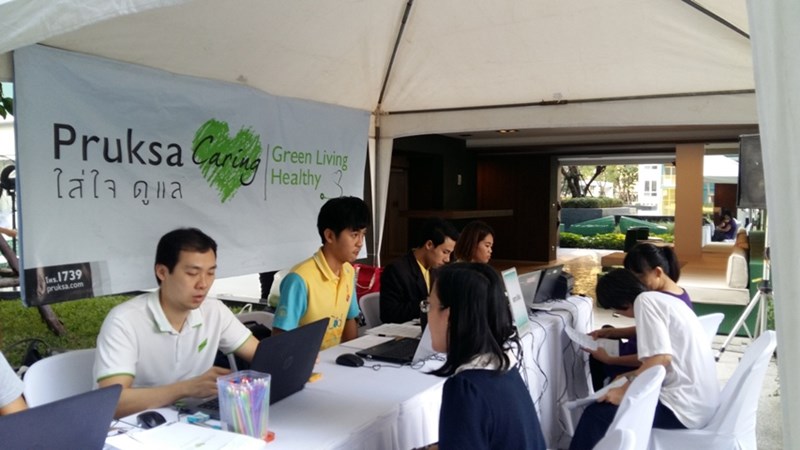 “Pruksa Caring: Green Living Healthy” at Plum Condo Park Rangsit