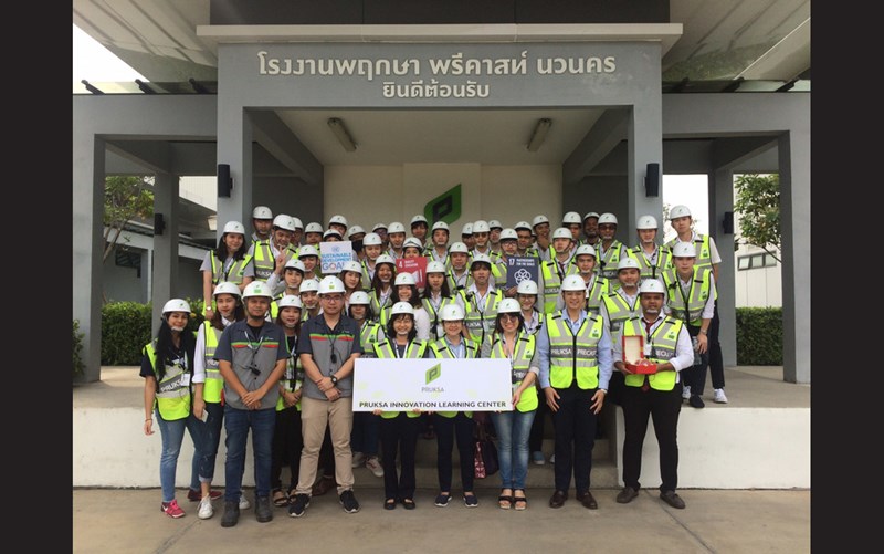 พฤกษา ปันความรู้เทคโนโลยีสร้างบ้านแก่น้องๆ นักศึกษา ABAC