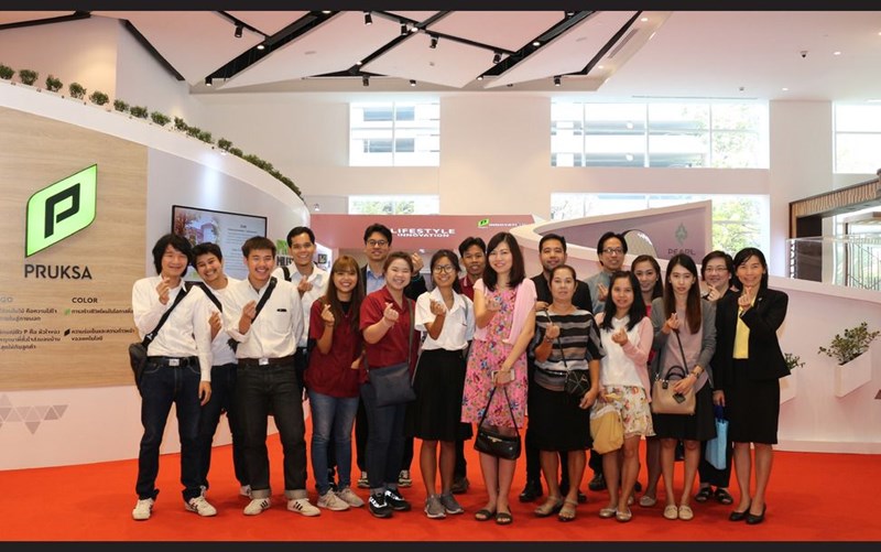 พฤกษา เปิดบ้านต้อนรับ 3 สถาบันการศึกษา เยี่ยมชมนิทรรศการครบรอบ 25 ปี